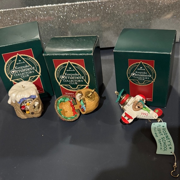 Hallmark Other - Hallmark Keepsake Ornament Trio